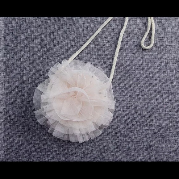 Girls Pink Fur Crossbody Purse - Picture 7 of 7